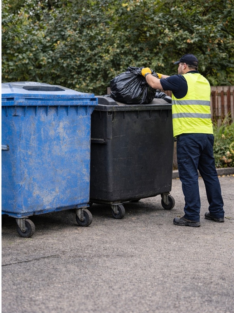 Commercial waste bins for businesses in Nottingham and Derby